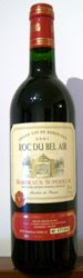442 - Roc du Bel Air Bordeaux Supérieur 2001 (Tinto)