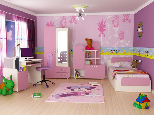 Kids Room Design Ideas for Girls