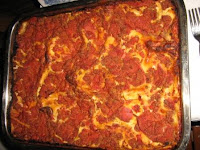Meniul italian al lui Rocco: lasagna, pizza, mozarella in bacon si pizza cu nutela!