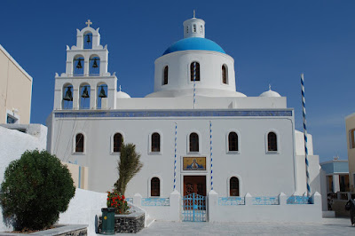 panagia of platsani church, oia, santorini