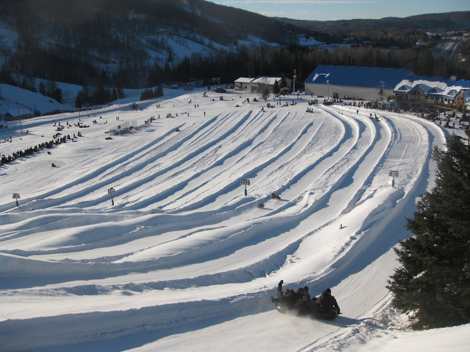 Adventures in Alsace Glissades / Snow sliding