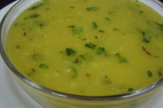 Masoor Dal with Green Chillies