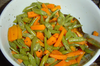 Steam Vegetables, Carrots, Beans 