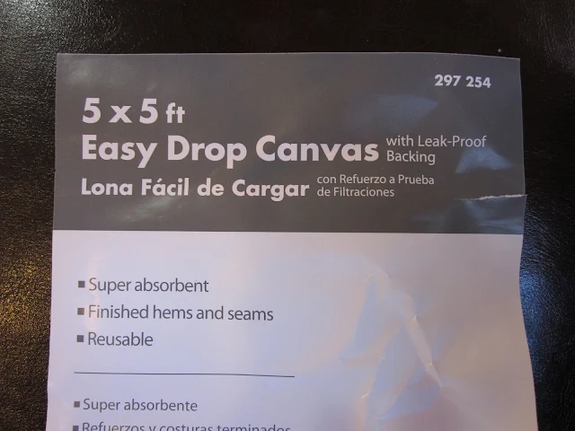 package of drop cloth fabric