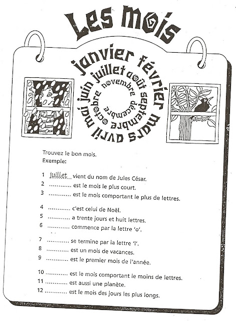 http://4.bp.blogspot.com/_4bo1D7hxAOc/SrfXH3fL2II/AAAAAAAACUs/M03OytePot8/s1600-h/Exercice+-+La+date+%28Retrouver+les+mois%29.jpg Miesiące - ćwiczenie 1 - Francuski przy kawie