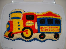 Train Birthday Cake