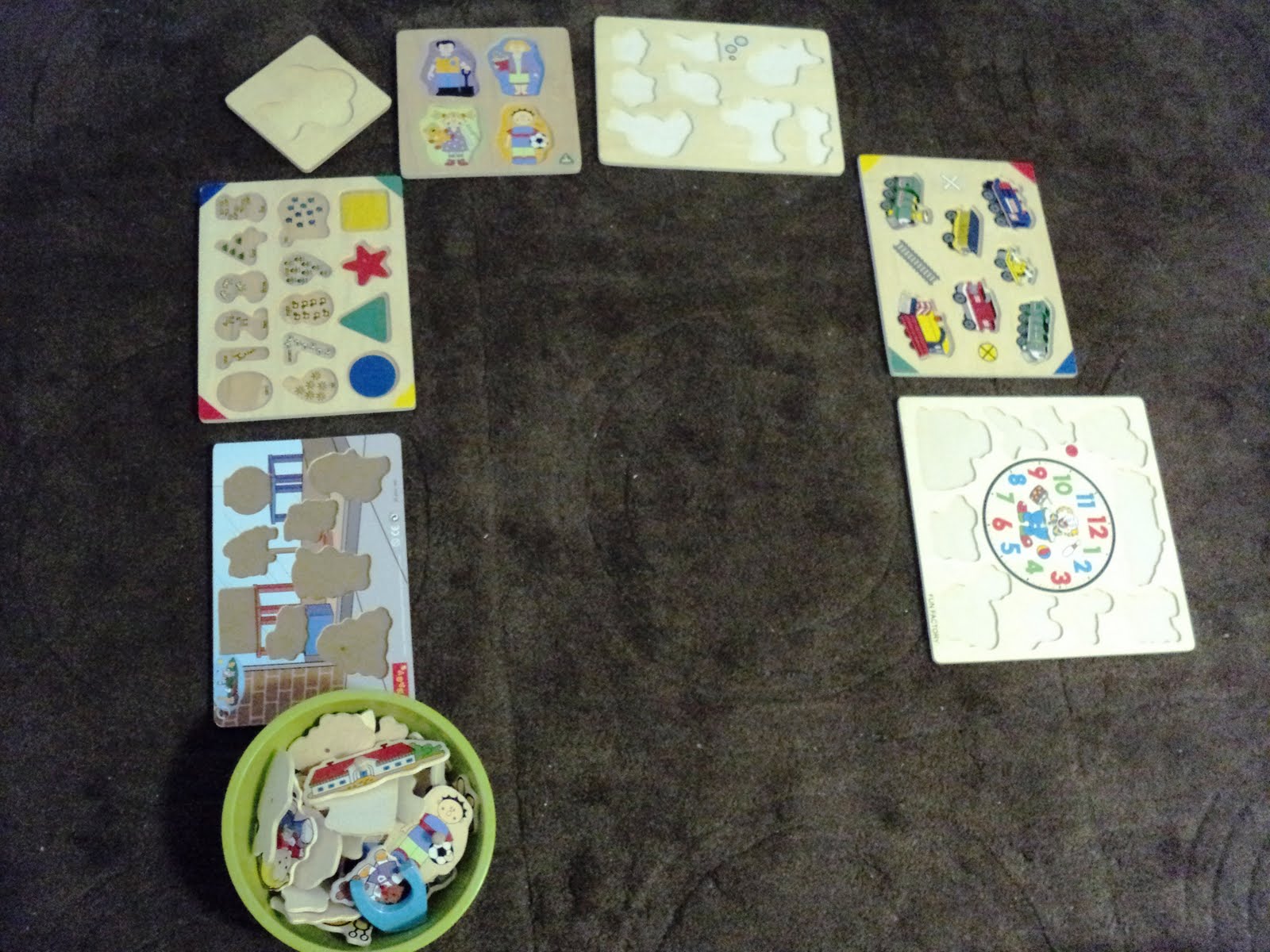A Little Learning For Two: Puzzle Mix Up