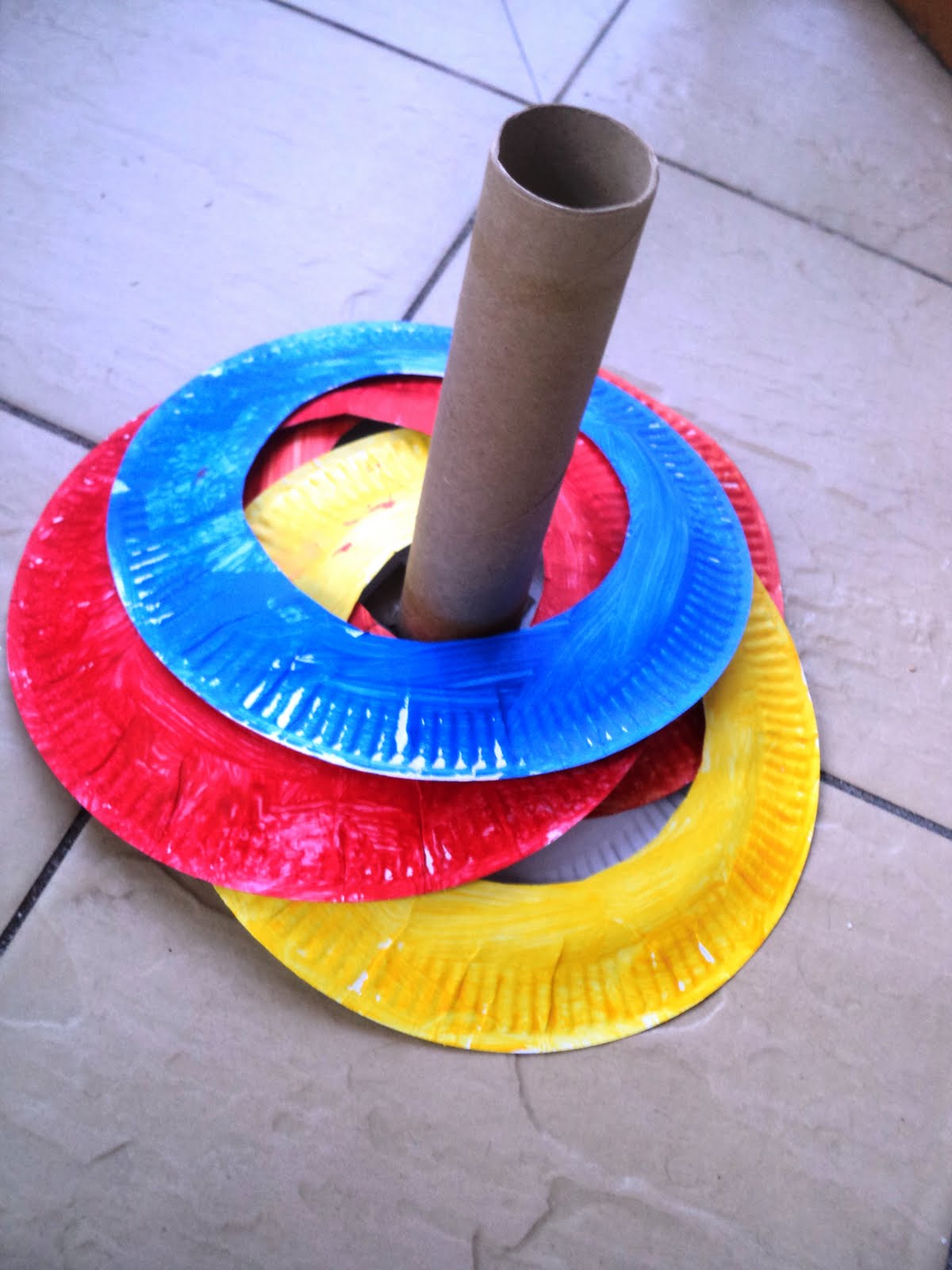 A Little Learning For Two Paper Plate Ring Toss Game