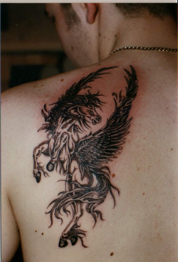 FIRATATTOOart Winged Horse Tattoos