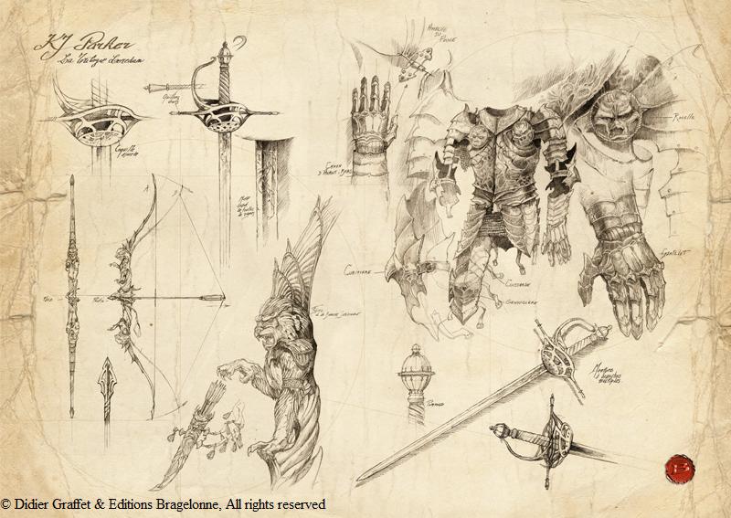 dark wolf s fantasy reviews fantasy art didier graffet
