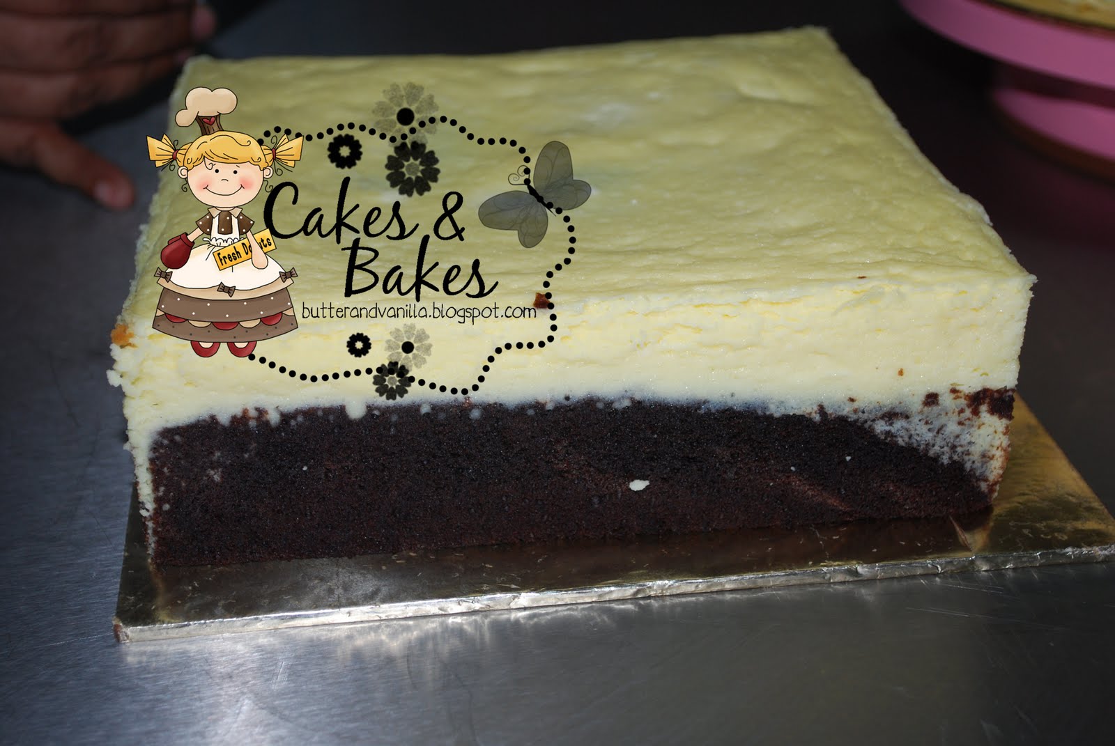  BUTTER AND VANILLA Brownies Kukus Lapis Keju