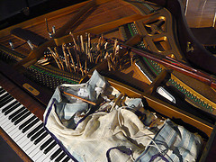 'Silencers - Prepared piano' by svennevenn on Flickr