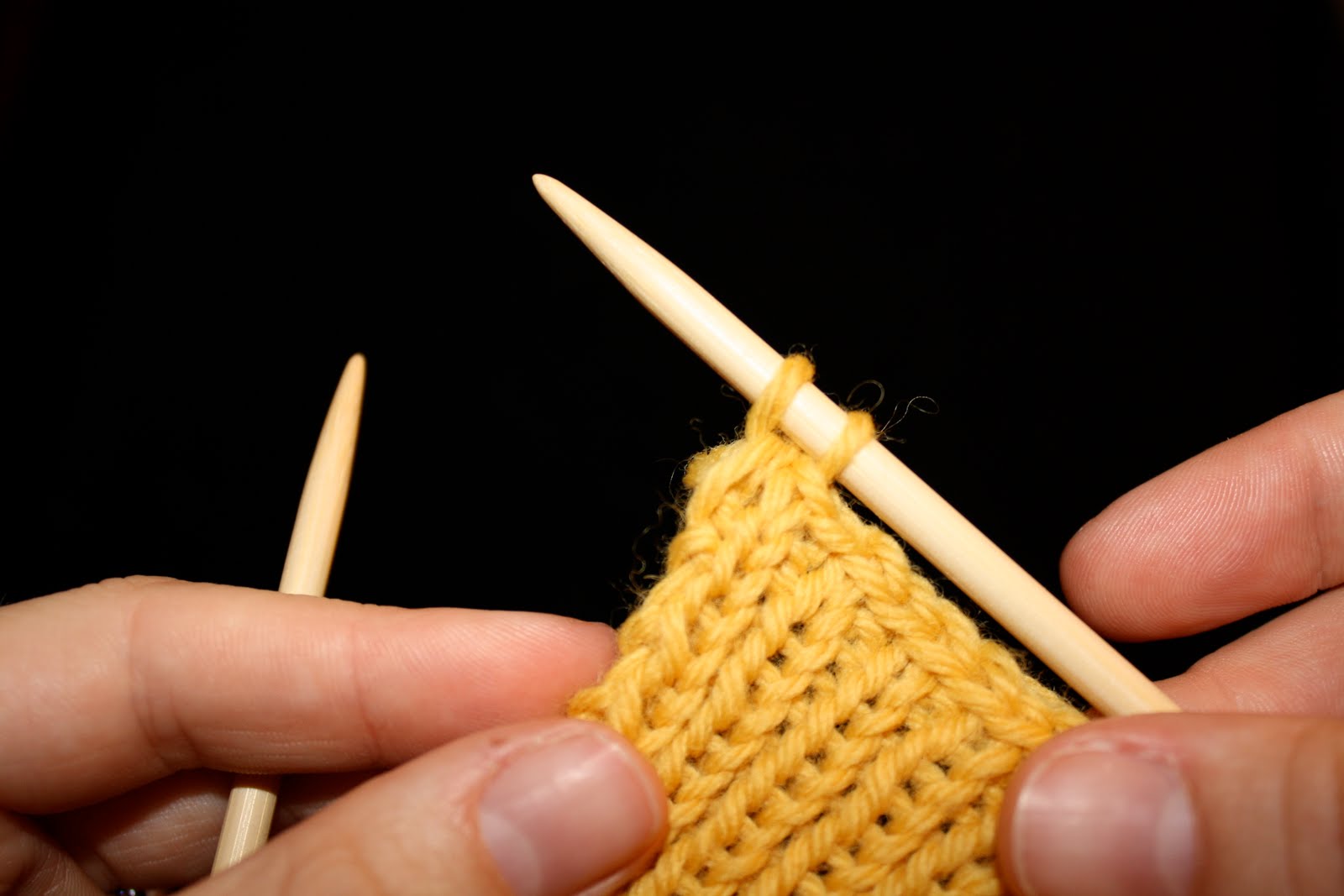 AC Engineered Knits Knit bindoff last stitch boogaloo