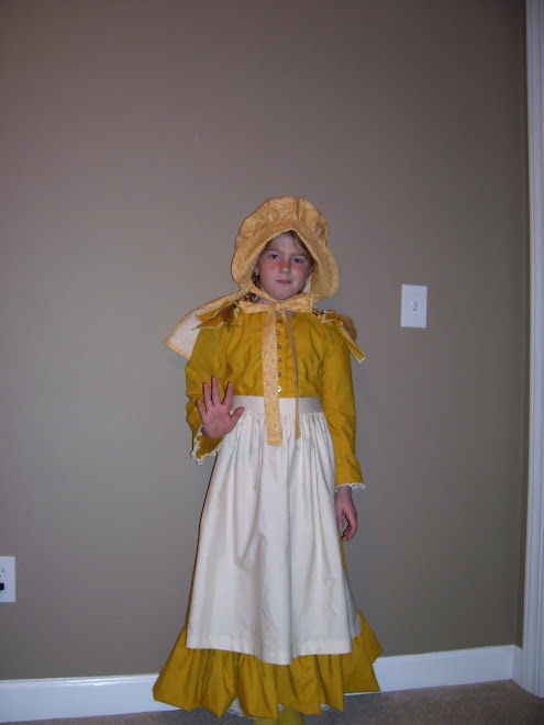 savannah as Laura Ingals Wilder