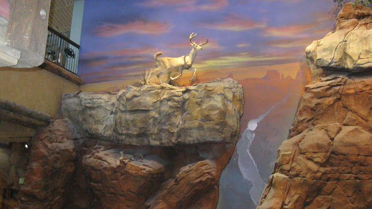 Animal display at Silverton Bass Pro Shop