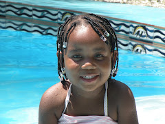 Fun in the Pool with a New Hairdo!