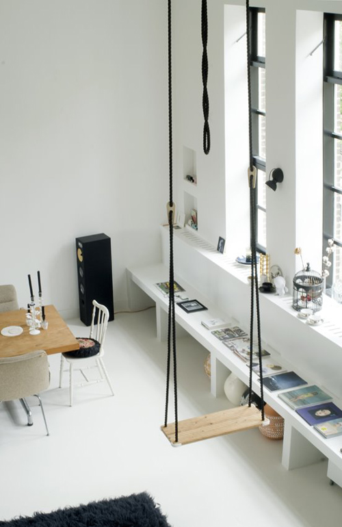 My Home: The Swing in My Studio