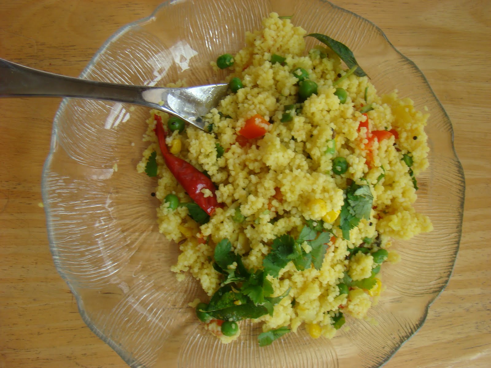 My Favorite Recipes Collection: Couscous Pilaf with Salty Lassi