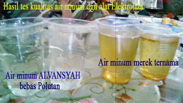 HASIL TES AIR MINUM