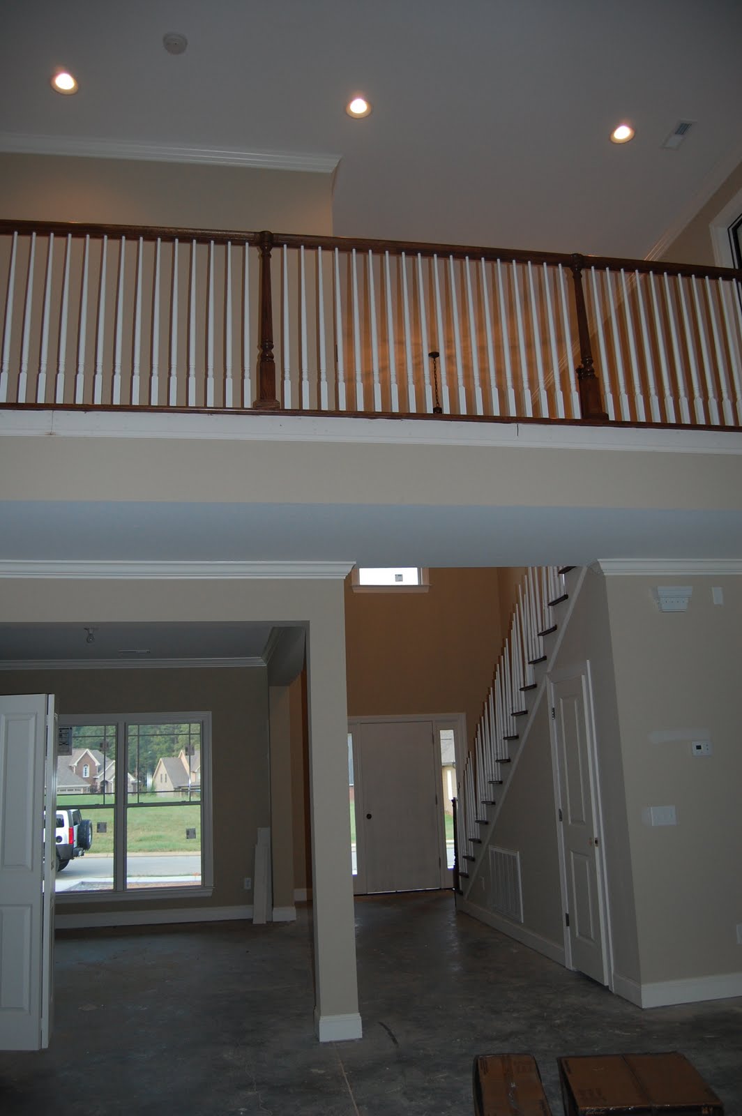 Home Building Project Gutters, Staircase, Mailbox, & Garage Doors