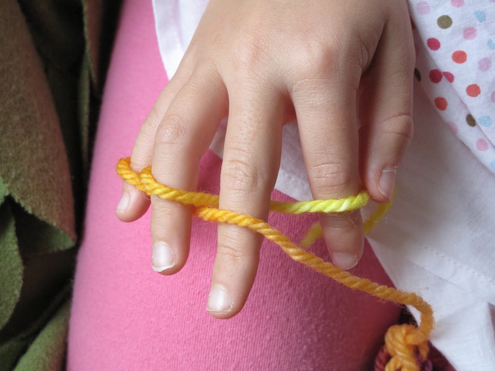 Giddy (made with love) Finger Knitting Fun