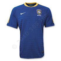 Brazil Away World Cup 2010 Jersey