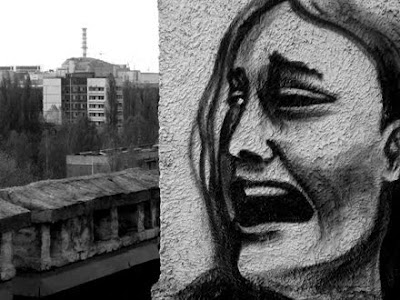 Harrowing Graffiti That Haunts the Ruins of Chernobyl