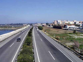 A8 motorway at Caldas da Rainha