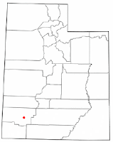 Map of Enoch, Utah
