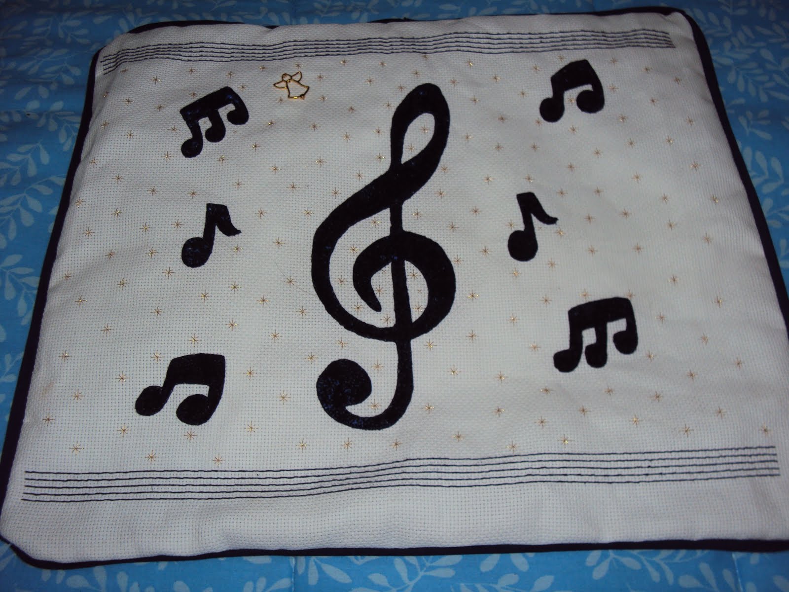 Alfiler De Corbata O Pañuelo Con Diseño De Clave De Sol - Motivos Musicales, En Lata, Regalo Original