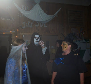 Friends dressed for Halloween Cave Junction Oregon