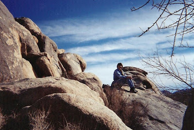 Gaelyn at Joshua Tree National Park California