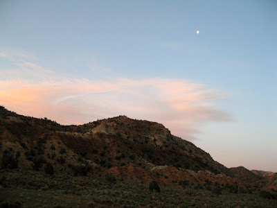 Sunrise over the Cockscomb House Rock Valley Utah