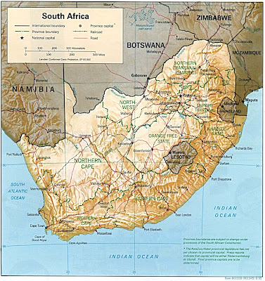 Map South Africa