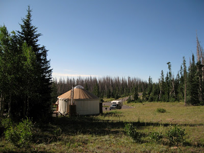 Junior Ranger yurt Cedar Breaks National Monument Utah