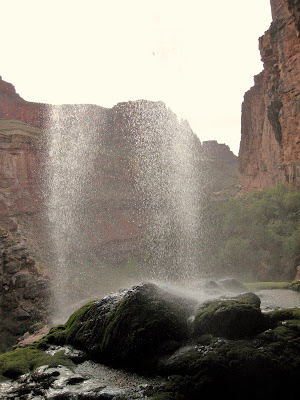 Ribbon Falls North Kaibab trail Grand Canyon National Park Arizona