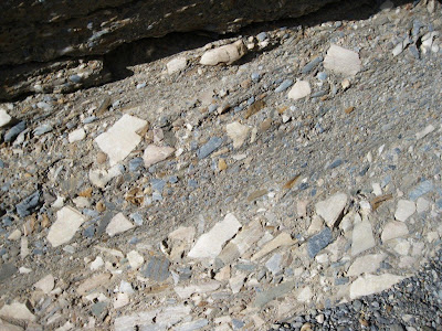 Conglomerate rocks Mosaic Canyon Death Valley National Park California