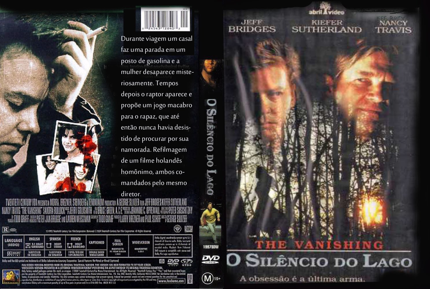 Capas Filmes Suspense: O Silêncio do Lago