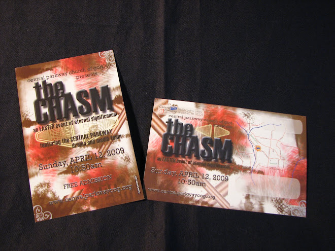 The Chasm Mailing Postcard