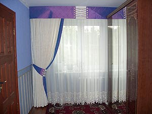 bedroom curtain design