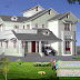 Kerala Home plan and elevation - 2410 Sq. Ft.