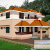 Kerala Home plan and elevation - 1936 Sq. Ft.
