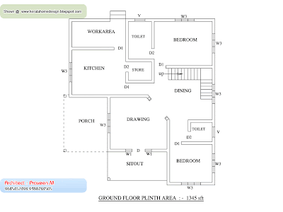 Home plan and elevation -2367 Sq. Ft