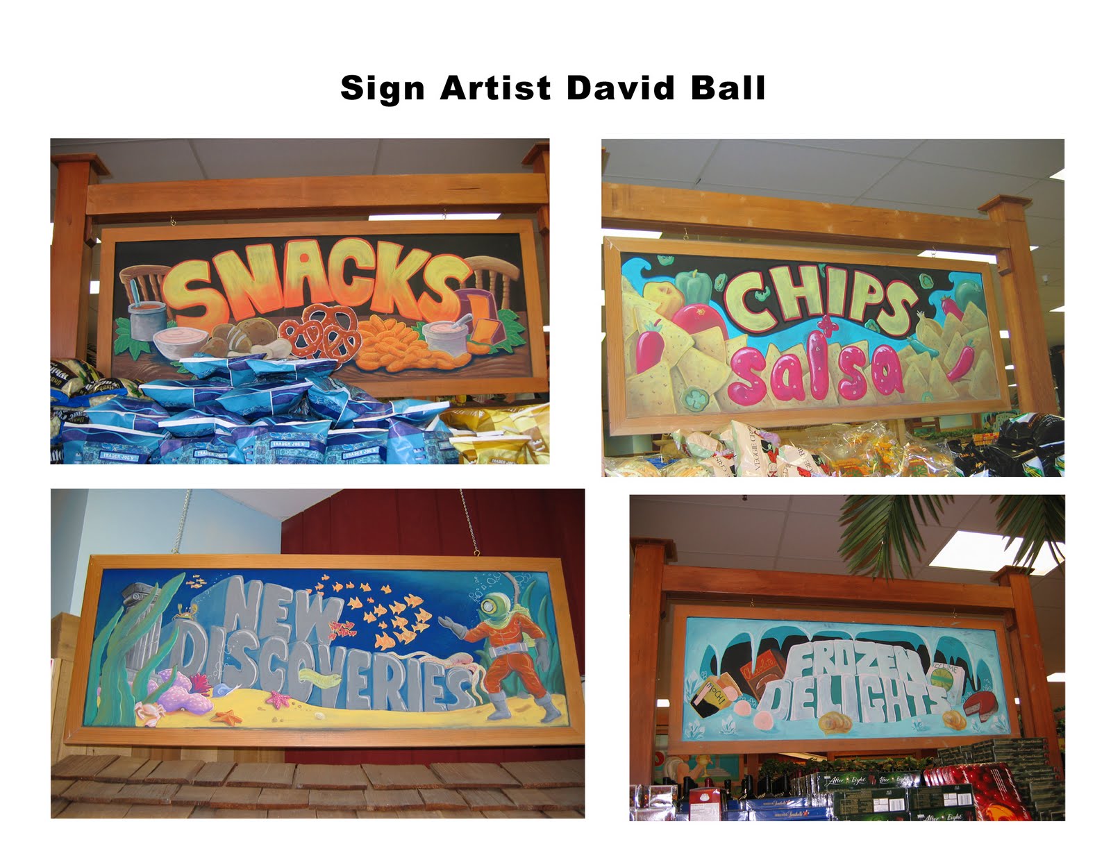 Artwork and Projects Chalk Board Art Trader Joe's