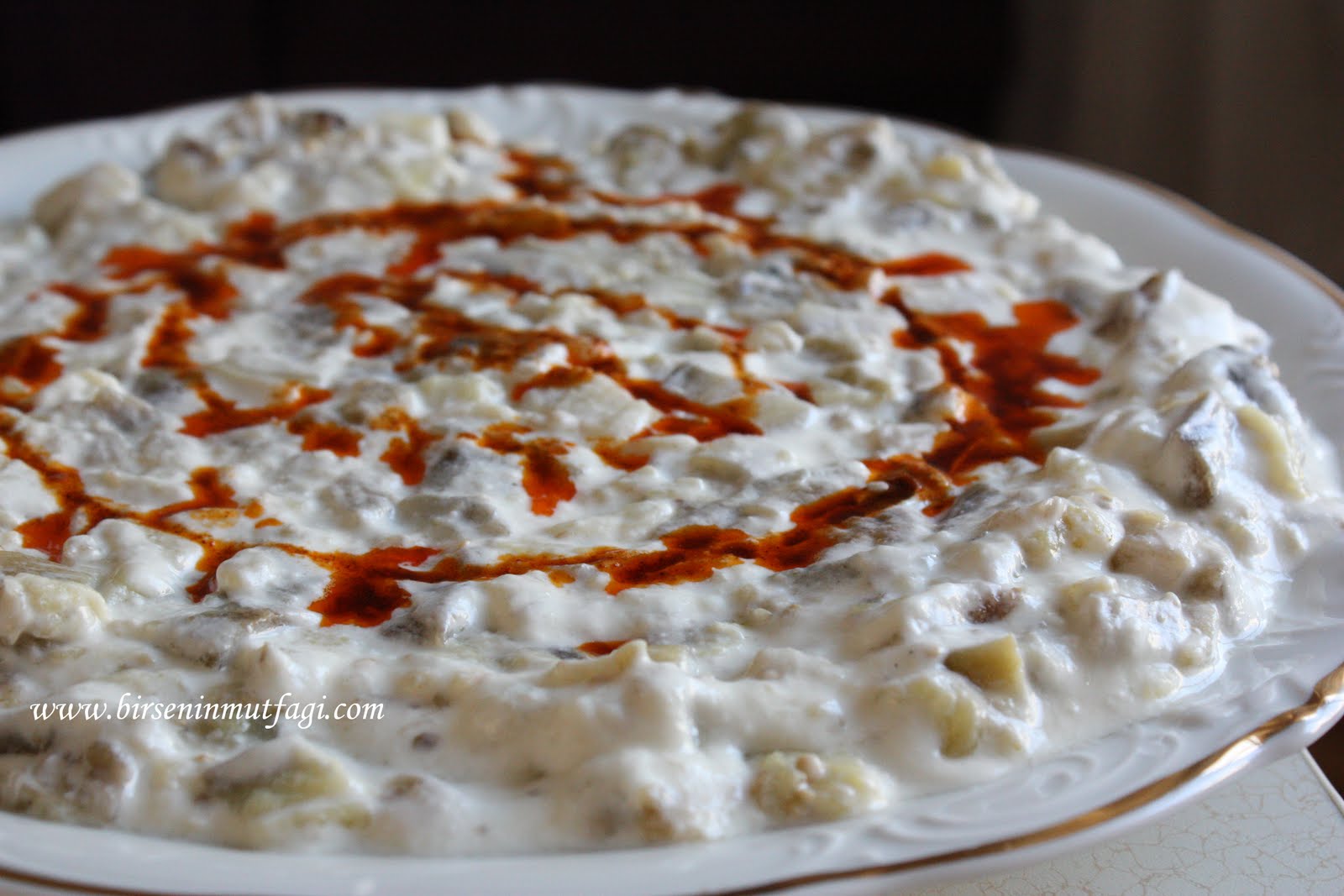 patlican salatasi yoğurtlu salatası
