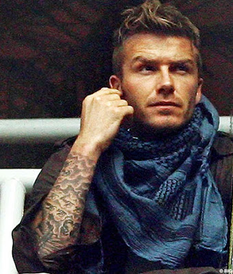 David Beckham Tattoo Side