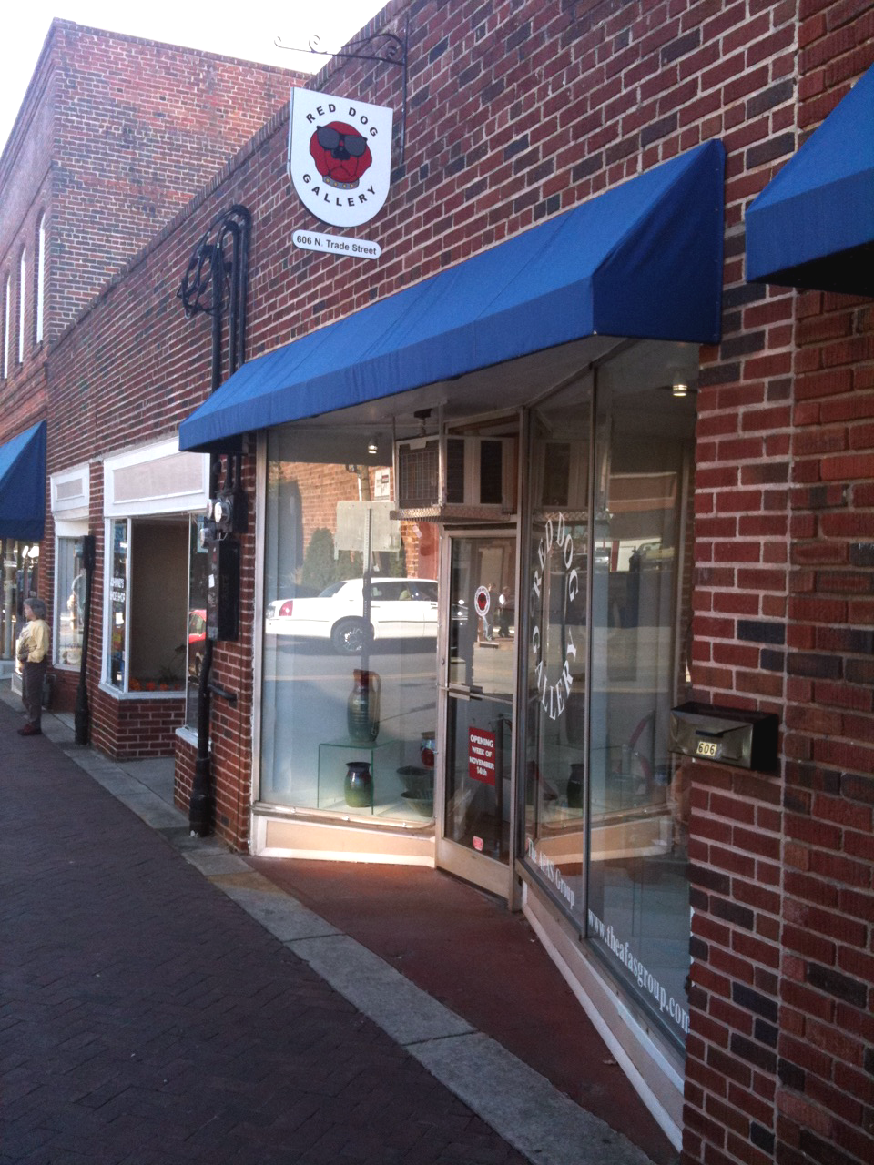 Downtown WinstonSalem Blog Red Dog Gallery opens in the Arts District
