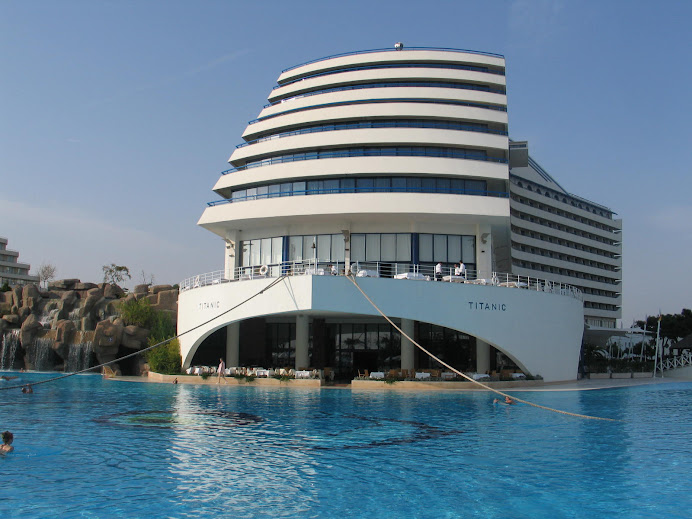 Bootje varen....hotel Titanic