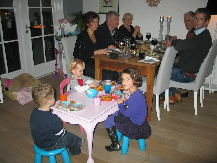 Kerstdiner Familie Tijssen