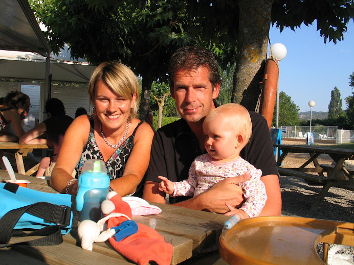 terrasje op de camping